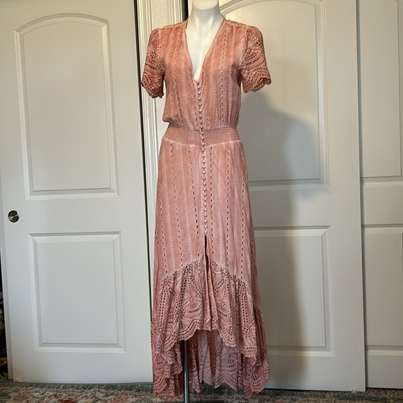 Young Fabulous & Broke Pink High Low Dress - Picture 2 of 9